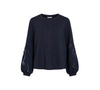 VILA Sweat-shirt 'VISandy' bleu marine, Taille L