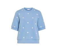 VILA Sweat-shirt 'VISif' bleu clair / blanc, Taille XL