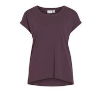 Vila T-Shirt Vidreamers New Pure Noos pour Femme, Prune, XL