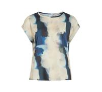 VILA T-shirt 'VIEllette' beige / bleu marine / bleu foncé, Taille L