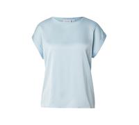 Vila Viellette S/S Satin Top - Noos, Nantucket Breeze, 36