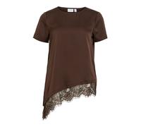 VILA T-shirt 'VIEllette' marron, Taille L