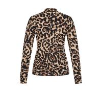 VILA T-shirt 'VILEOA' beige / marron / noir, Taille XXL