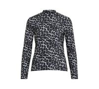 VILA T-shirt 'VILEOA' gris / anthracite / gris clair, Taille L