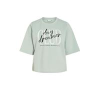 VILA T-shirt 'VILoana' vert pastel / noir / blanc, Taille XL