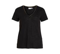 VILA T-shirt 'VINoel' or / noir, Taille XS