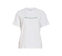 VILA T-shirt ' VINORA' olive / blanc, Taille S