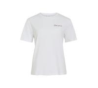 VILA T-shirt 'VINORA' rouge foncé / blanc, Taille S