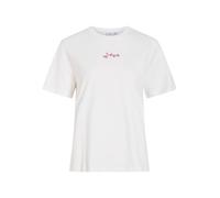 VILA T-shirt 'VISybilla Bisou' blanc, Taille S