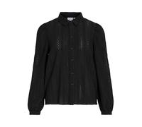 Vila T-Shirt Vizania L/S - Noos, Black Beauty, S