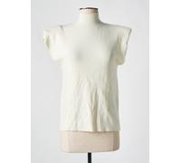 vila tee-shirts et débardeurs femme de couleur beige 36