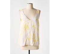 vila tee-shirts et débardeurs femme de couleur beige 40