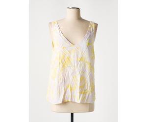 vila tee-shirts et débardeurs femme de couleur beige 40