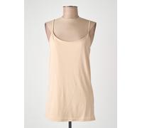 vila tee-shirts et débardeurs femme de couleur beige 42
