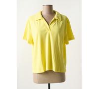 vila tee-shirts et débardeurs femme de couleur jaune 36