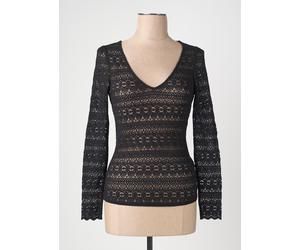 vila tee-shirts et débardeurs femme de couleur noir 38