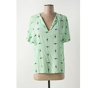 vila tee-shirts et débardeurs femme de couleur vert 36