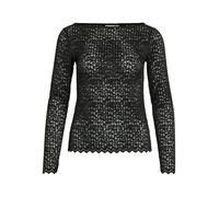 VILA Top dentelle femme manches longues motif élégant polyvalent