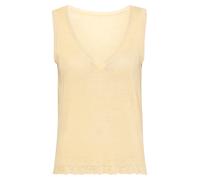 VILA Tops en tricot jaune clair, Taille XS