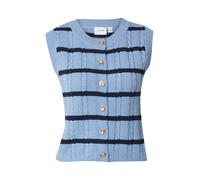 VILA Tops en tricot 'VIVEKSA' marine / bleu clair, Taille M