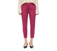 VILA Pantalon à pince 'VIVARONE' merlot, Taille 42
