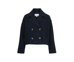 VILA Veste mi-saison 'VIKAMINA' bleu foncé, Taille M