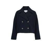 VILA Veste mi-saison 'VIKAMINA' bleu foncé, Taille XL
