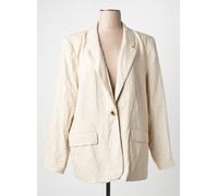vila vestes femme de couleur beige 46