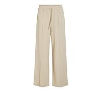 Vila Viclua Hw Wide Pants-Noos, Beige, L Femmes