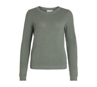 Vila Vidalo Pull col Rond L/S en Tricot pour Femme, Laurel Wreath, L