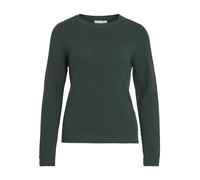 Vila Vidalo Pull tricoté à col Rond L/S pour Femme, Pineneedle, M