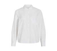Vila Vidarma L/S Regular Shirt-Noos, Blanc éclatant, 38 Femmes