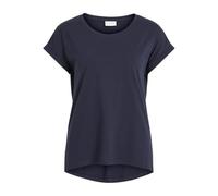 Vila Vidreamers New Pure T-Shirt Noos, Bleu Marine, L Femmes