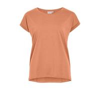 Vila Vidreamers New Pure T-Shirt Noos, Orange Cadmium, XXL Femmes