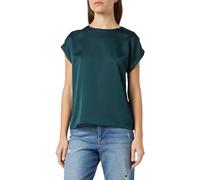 Vila Viellette S/S Satin Top-Noos Manches Courtes BL, Pin Ponderosa, 72 FR