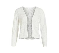 Vila Viestea Lace L/S Cover Up/BM/DC Blouse, Cloud Dancer, 42 Femmes