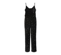 VILA Vifaith V-neck S/L Sequin Jumpsuit/Vol Vifaith Combinaison à paillettes avec col en V et col en V Femme (lot de 1)