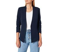 Vila VIHER New Blazer 3/4 pour Femme, Blazer Bleu Marine., XL