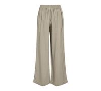 Vila Vijolanda Hw Pantalon plissé Noos, Beige, W36 Femme