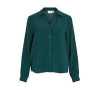 Vila Vijosa Noos T-Shirt à col en V L/S, Pins Ponderosa, 40