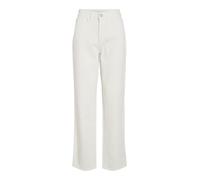 Vila Kelly Jaf Straight Fit High Waist Jeans Beige 42 / 32 Femme
