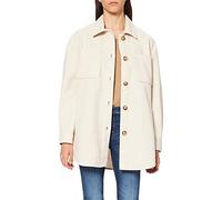 Vila VIKIMMI Shirt L/S Jacket-Noos, Super Light Natural Melan, XL Femme