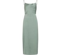 VILA VILA Green Satin Cowl Strap Ankle Dress Green 44