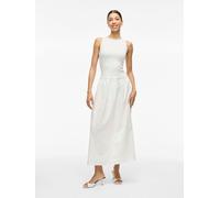 VILA VILA White 2 In 1 Jersey Drop Waist Sleeveless Maxi Dress White XXL 16