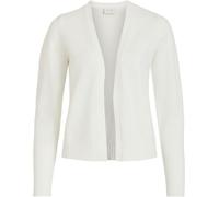 VILA VILA White Long Sleeve Cropped Lightweight Cardigan