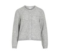 Vila Vilory O-Neck L/S Knit Cardigan-Noos, Gris Clair, L Femme