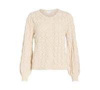 Vila Vilowen L/S O-Neck Knit Cardigan/PB/R, Bouleau, XL Femme