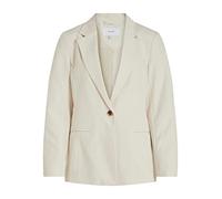 VILA VILOWNY Straight Blazer - Noos, Blazer Femme, Birch, 38