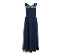 Vila Lynnea Sleeveless Long Dress Bleu 38 Femme