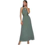 Vila Vimilina Noos Robe Maxi à col Montant soirée, Lourrel Wreath/détail : élastique, 44 Femmes
